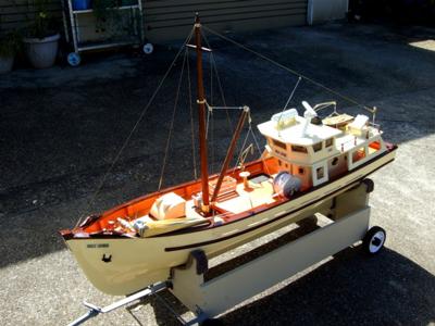 RC Fishing Boat