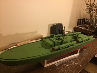 1:24 scale Elco 80' pt boat