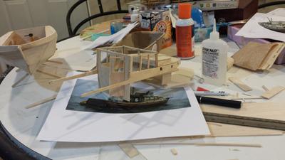 ORCA fishing boat from jaws movie model plan 