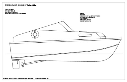 simple rc boat plan