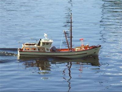 scratch built trawler