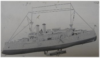 pyro uss maine model picture