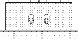 detail of turret on uss monitor plans