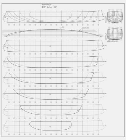 uss olympia lines plan