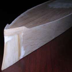 stem detail: balsa block fill photo