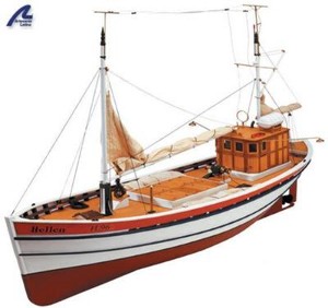 model of trawler hellen by artesania latina