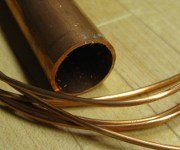 model building materials: copper