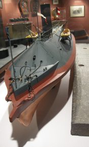 css virginia model hampton roads naval museum photograph