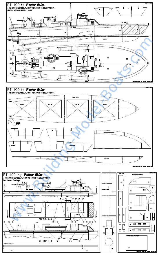 pt 109 rc boat