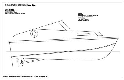 simple rc boat plan