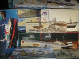 plastic model ships