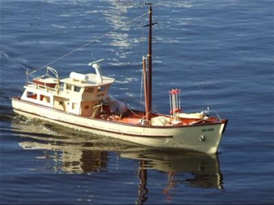 Scratch Built Trawler