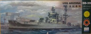 box art of the mini hobby uss arizona